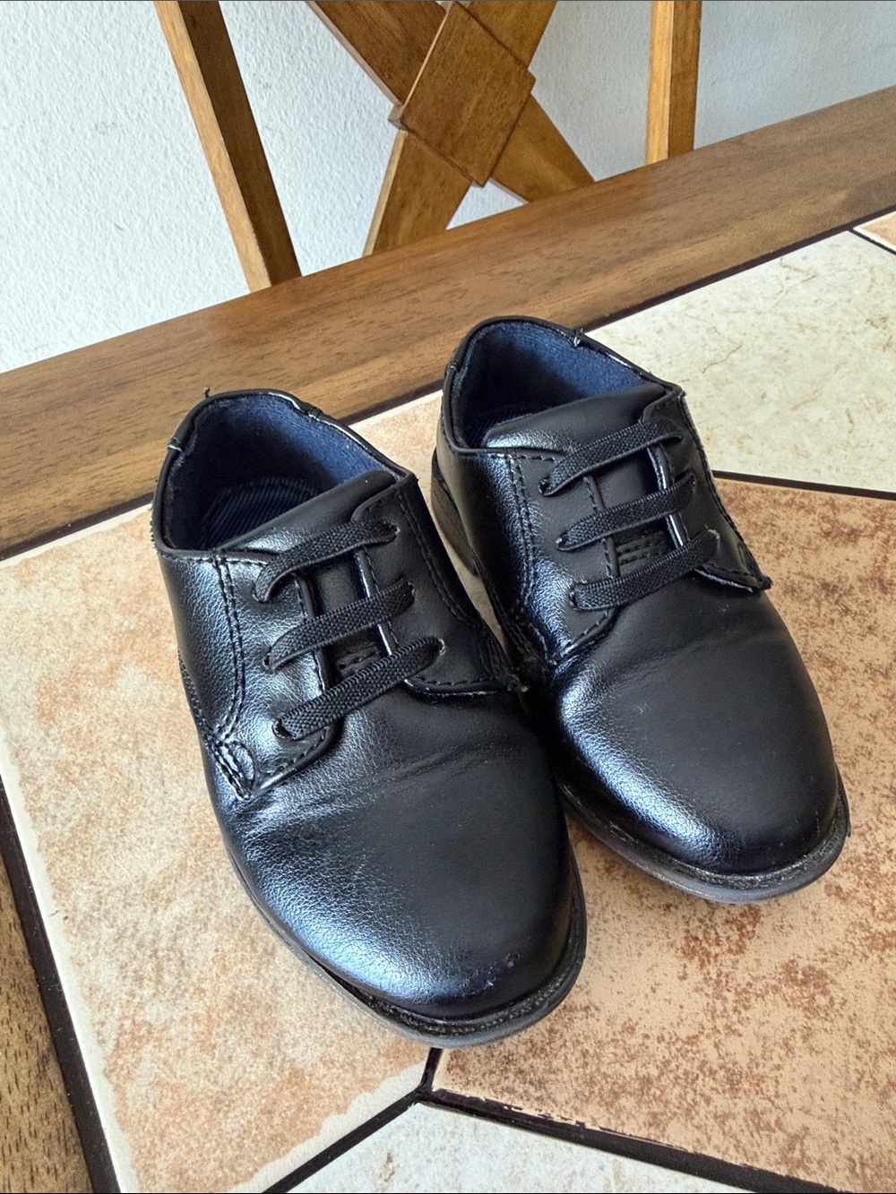 Mix No. 6 Kids Black Dress Shoes